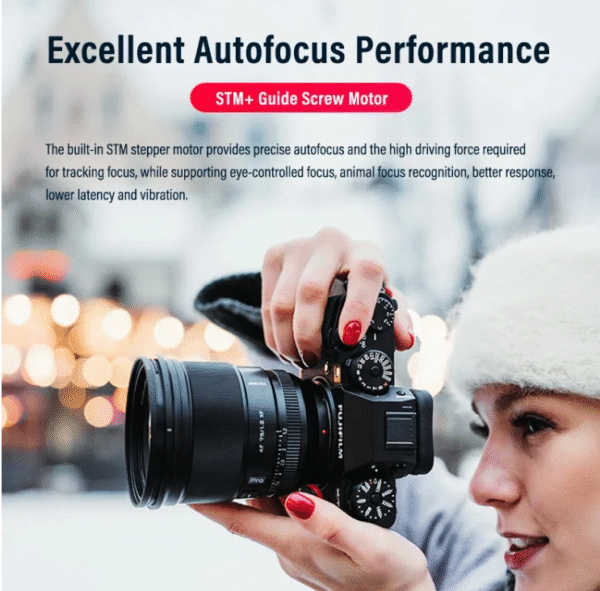 Viltrox 75mm F1.2 Objectif à Grande Ouverture avec Autofocus pour Portrait | Compatible avec Fujifilm X-Mount (XT4, XT5, X-T100, X-H2S, X-Pro3) – Image 2